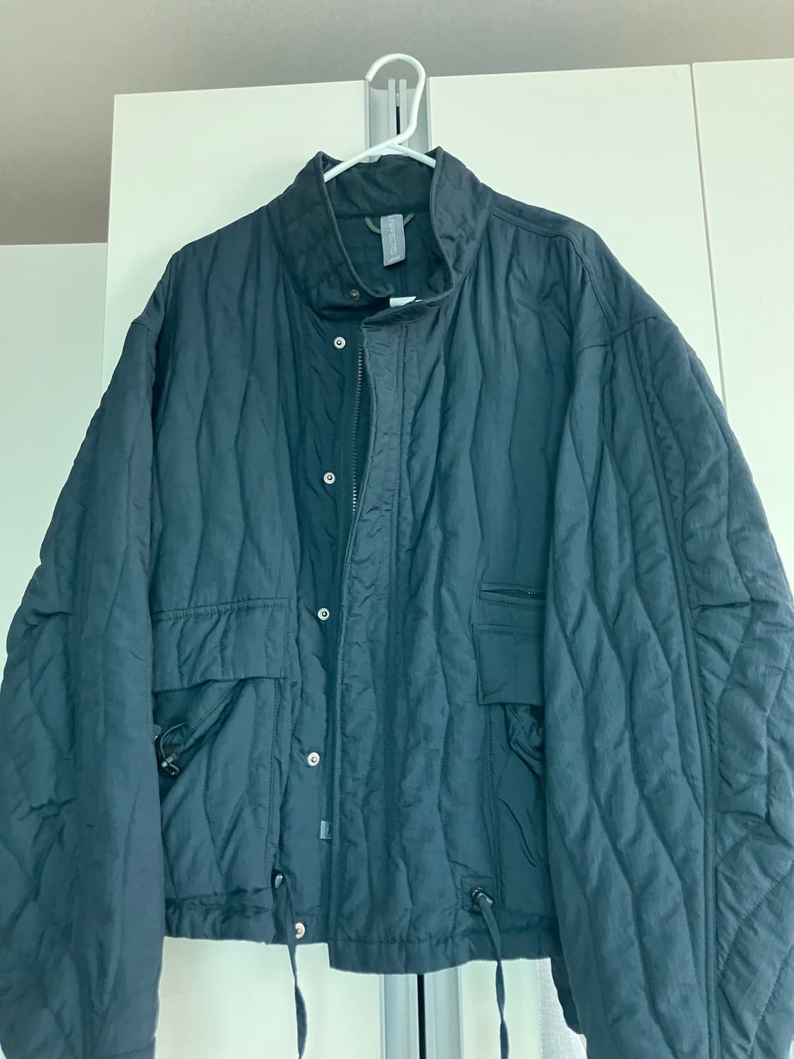 언어펙티드 퀼팅 블루종 자켓 네이비 L 상품이미지1