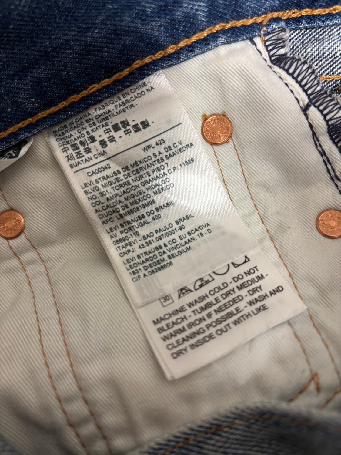 [30/32]리바이스 디스트로이드 스테이루즈 데님 판매. 상품이미지7