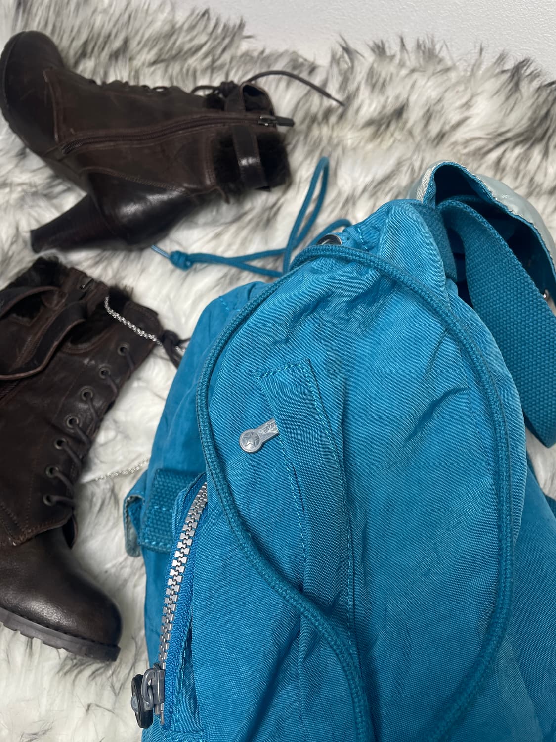 키플링 민트색 백팩 상품이미지8