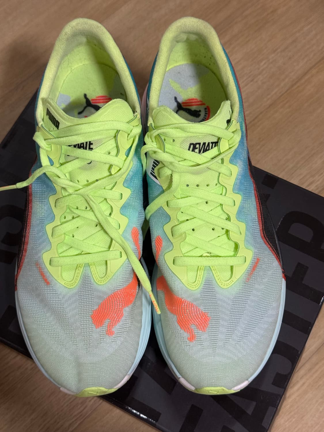 푸마 디비에이트 나이트로 엘리트3 블루피지애플 280 상품이미지5