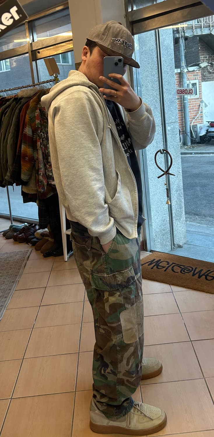 90’s U.S army 리페어 우드랜드BDU팬츠 상품이미지10