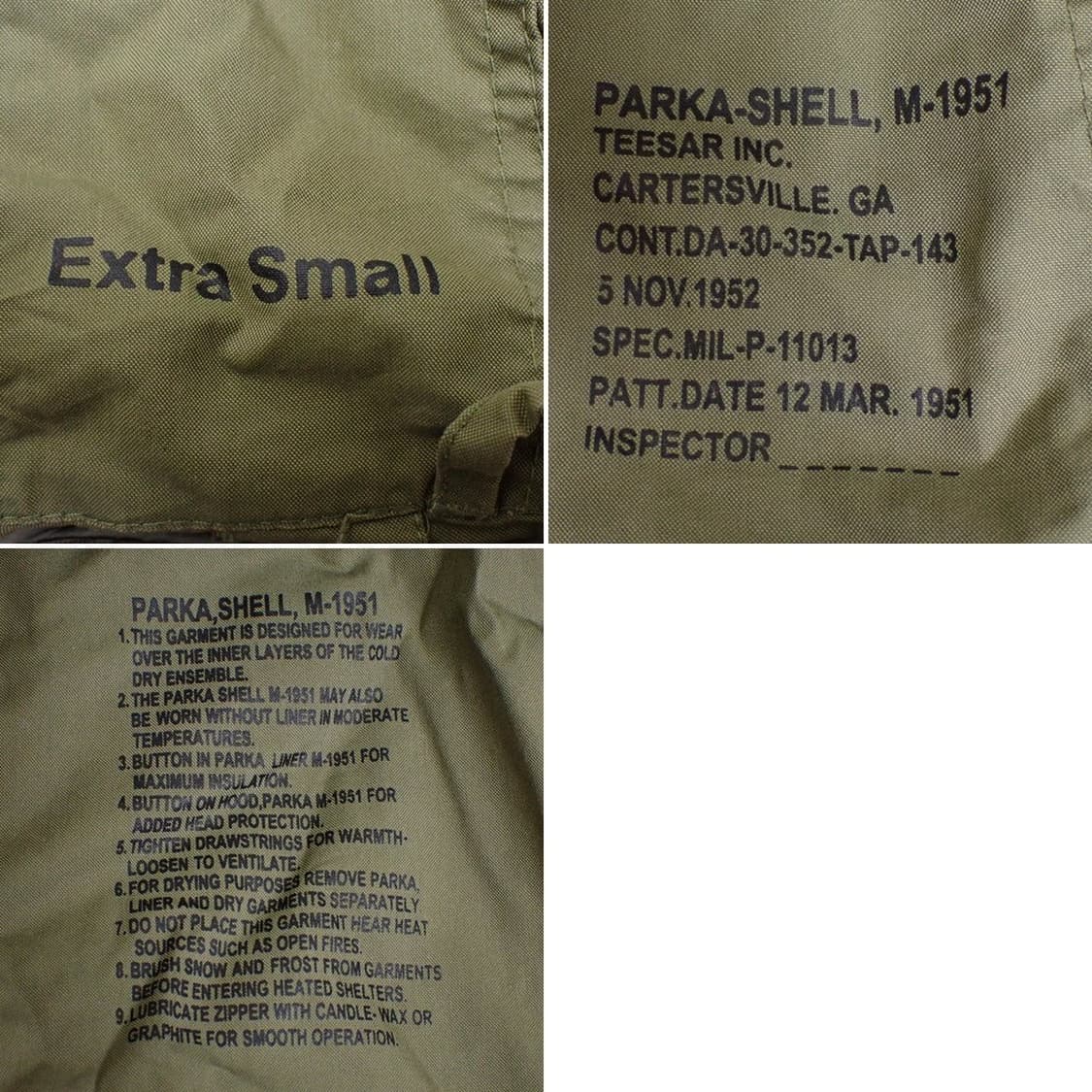 M-1951 피쉬테일 파카 상품이미지5