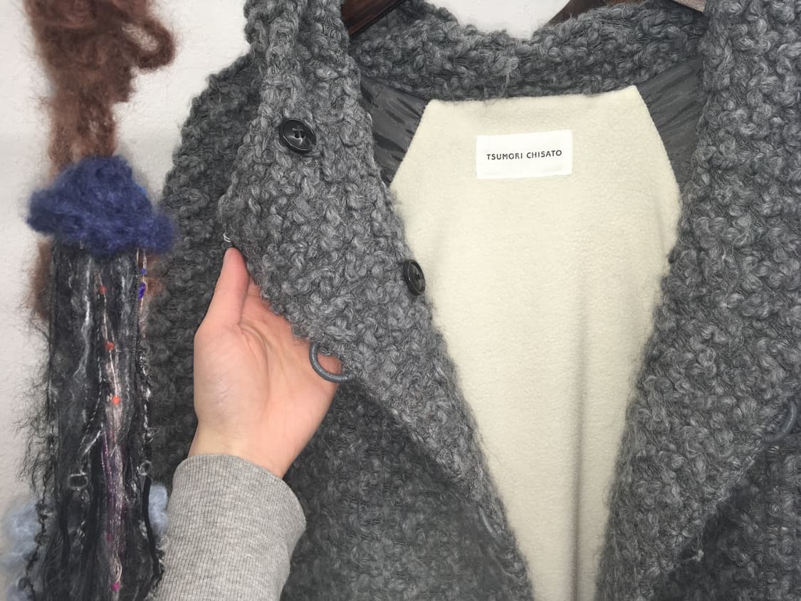 Tsumori Chisato grey wool coat 상품이미지9