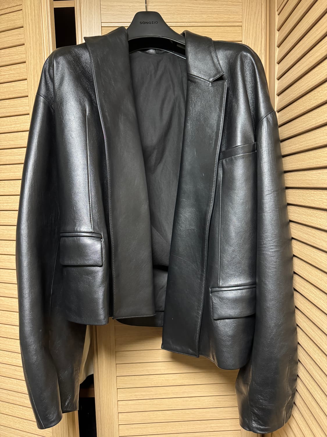 [48] 송지오 24FW 쇼피스 한복 가죽자켓 상품이미지2