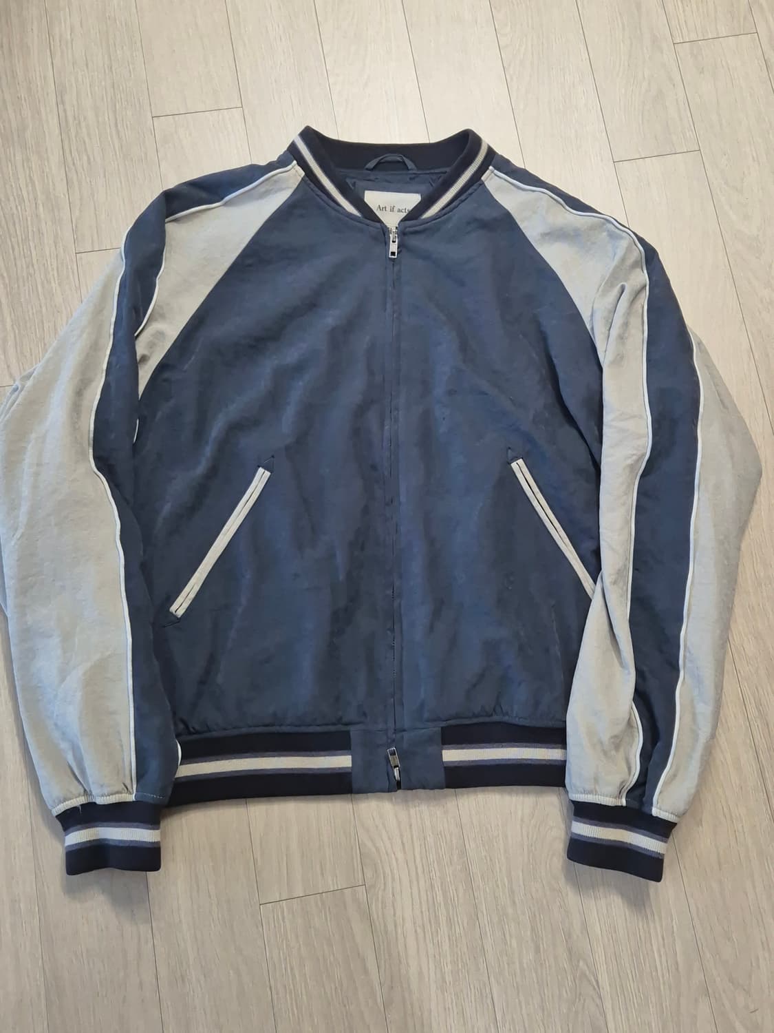 아트이프액츠 수베니어자켓 네이비xl 상품이미지3