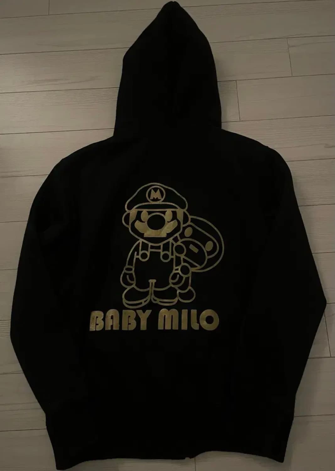 베이프 마일로 마리오 콜라보 후드집업 상품이미지2
