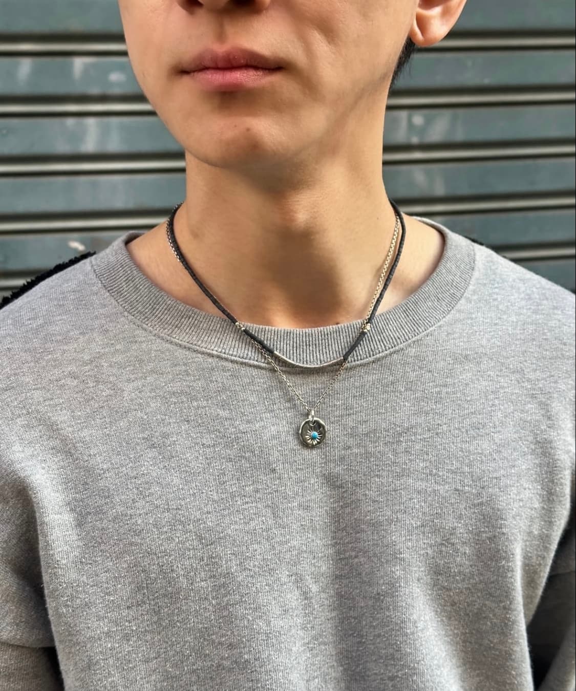 무스타 black karen silver necklace 상품이미지2