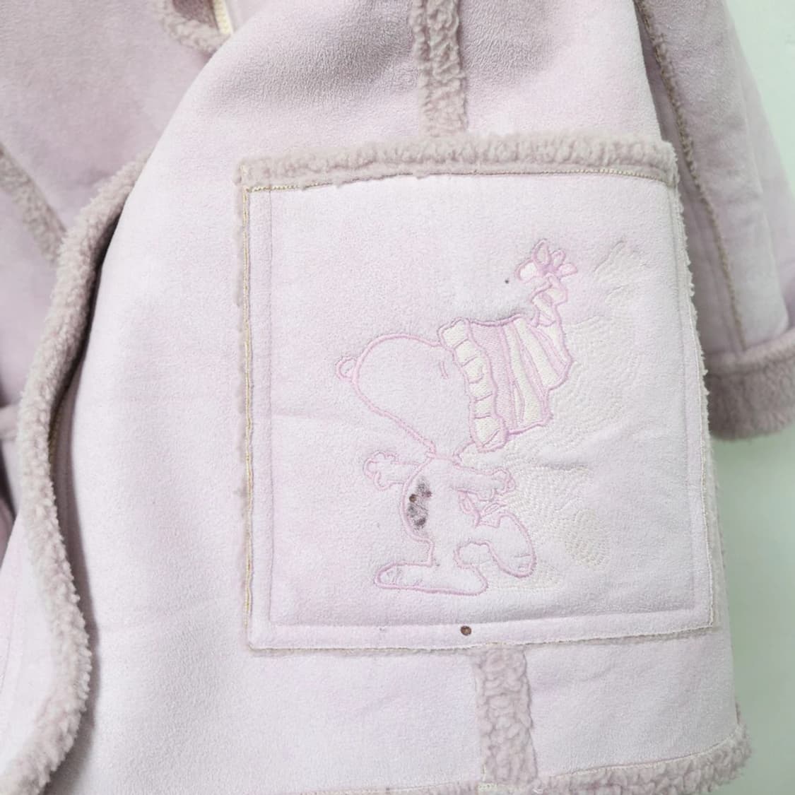  그린클럽 핑크 뽀글이 무스탕 60279 상품이미지7