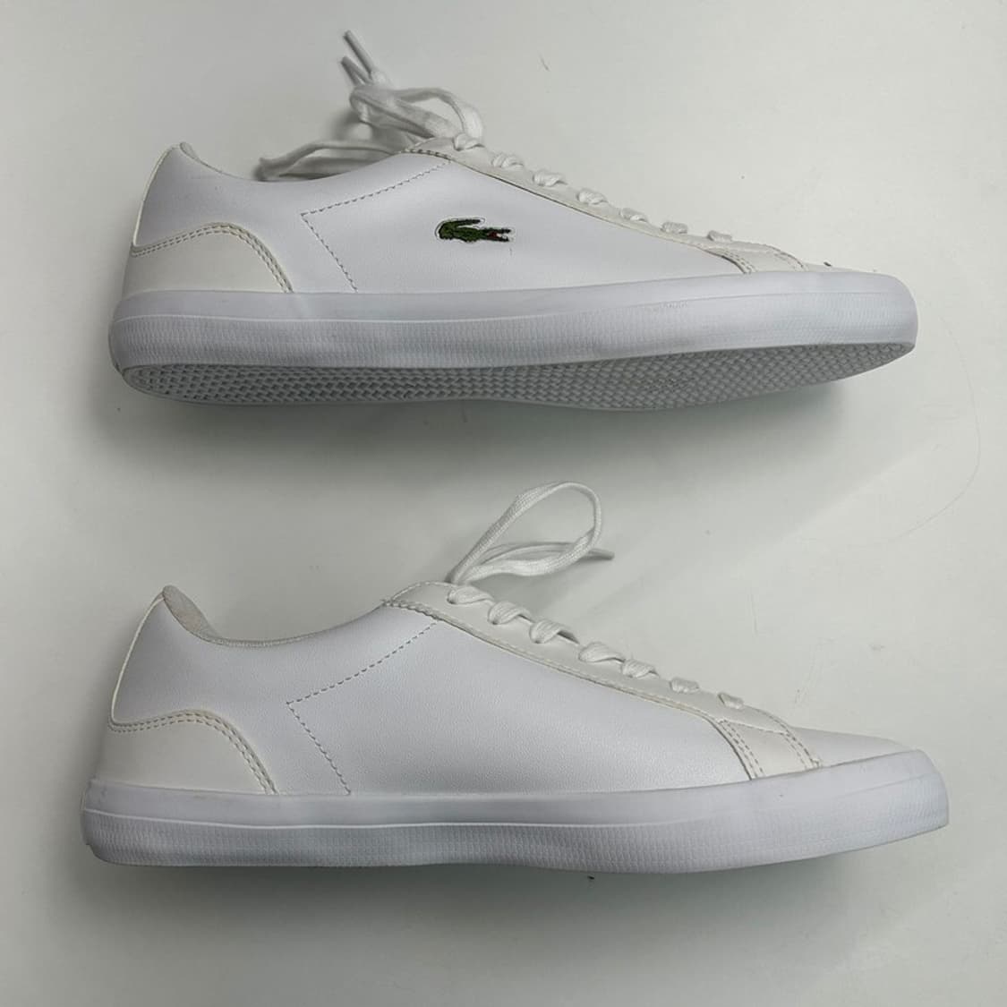라코스테 스니커즈 화이트 UK8 상품이미지3