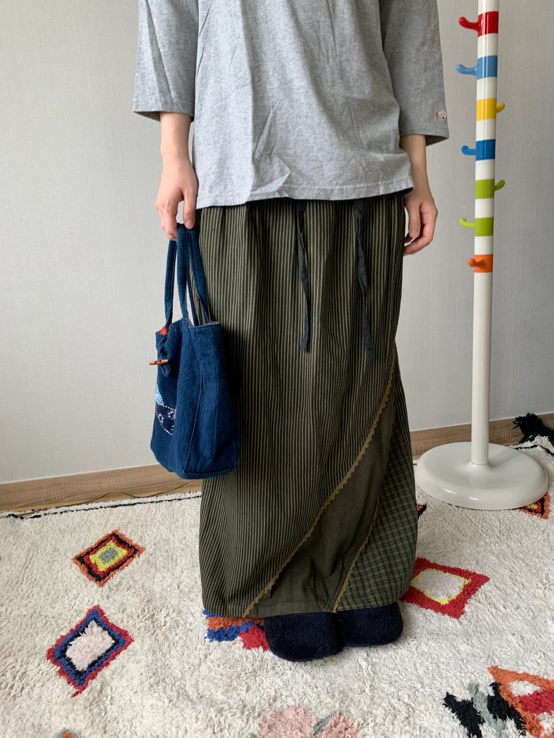 denim vegetable bag 상품이미지9