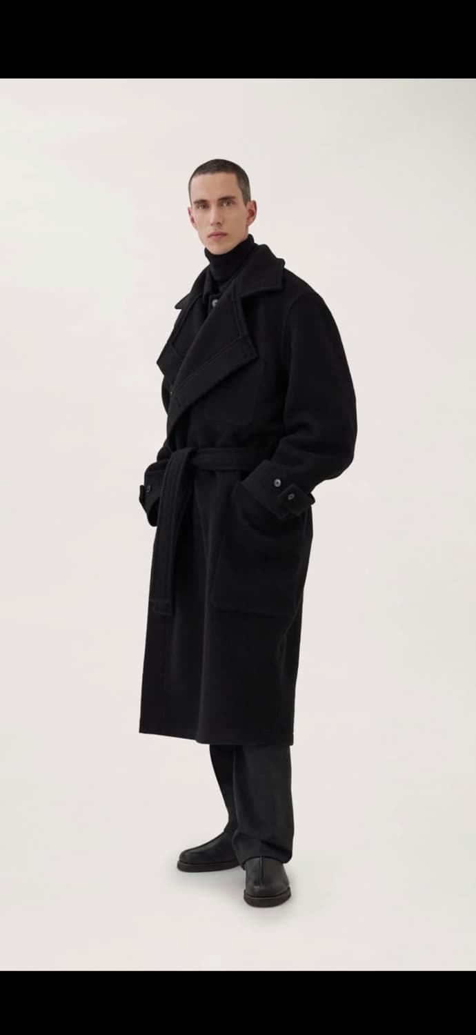 르메르 22fw 랩코트 s사이즈 판매합니다 상품이미지2