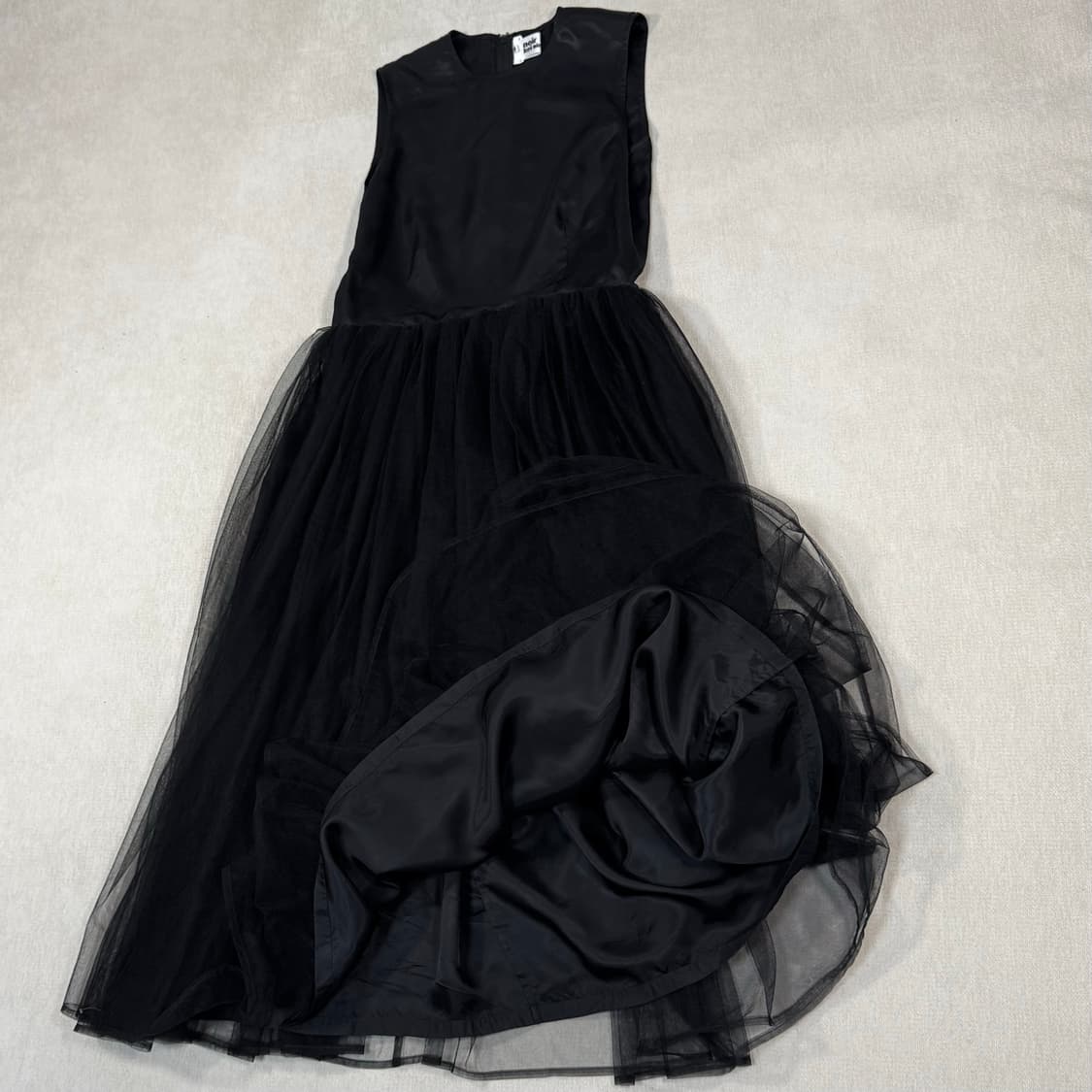 Tulle Black Long Dress 상품이미지3