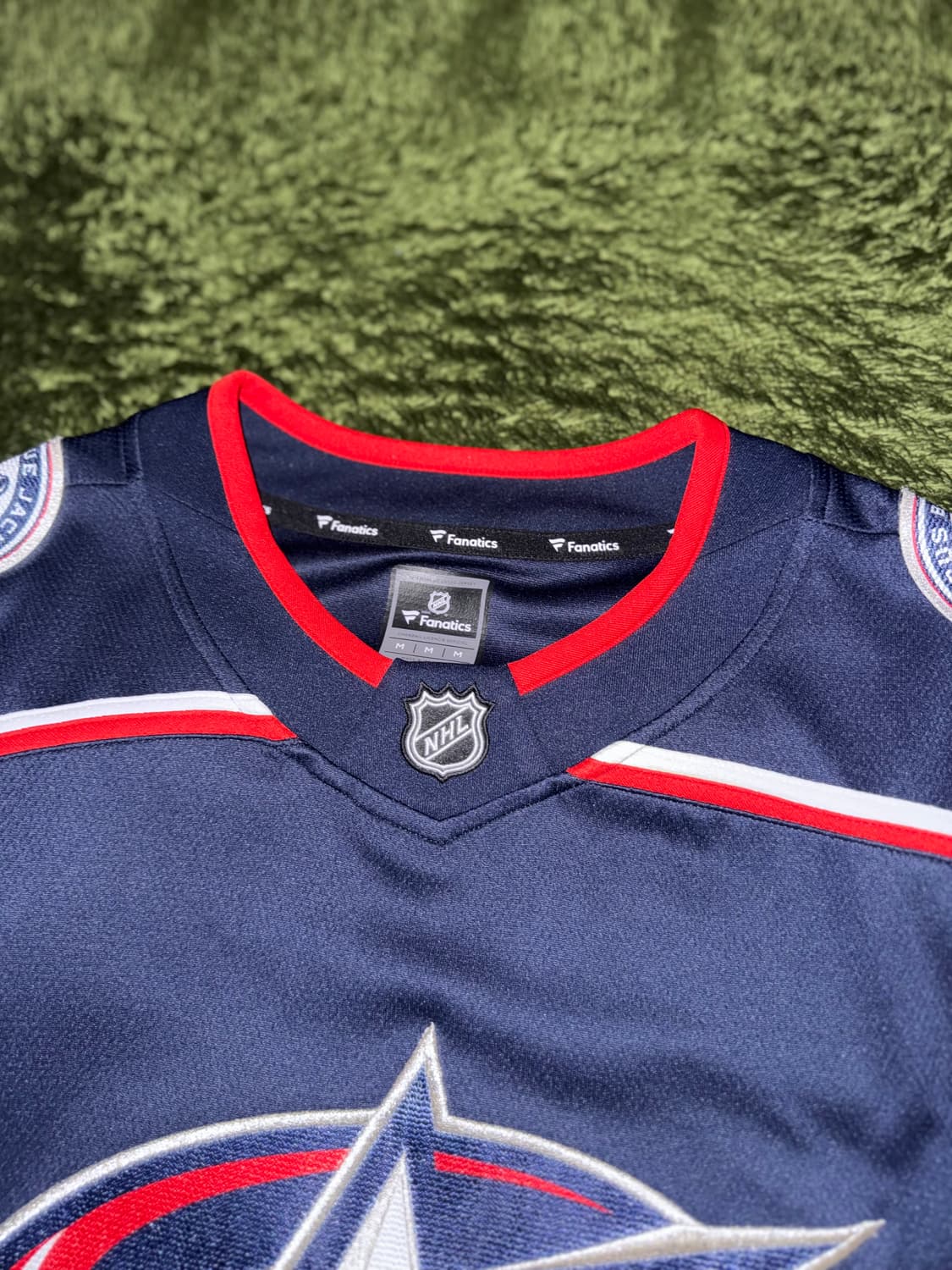 [M] 파나틱스 콜럼버스 블루재키츠 보브로프스키 72 NHL 하키 져지 상품이미지3