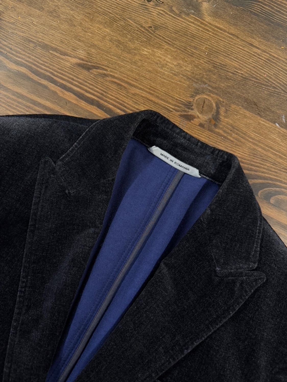 아르마니 꼴레지오니 벨루어 자켓 슬림100 상품이미지6