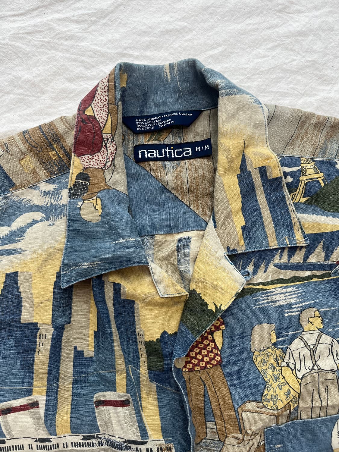 노티카 린넨 하와이안 셔츠 상품이미지2