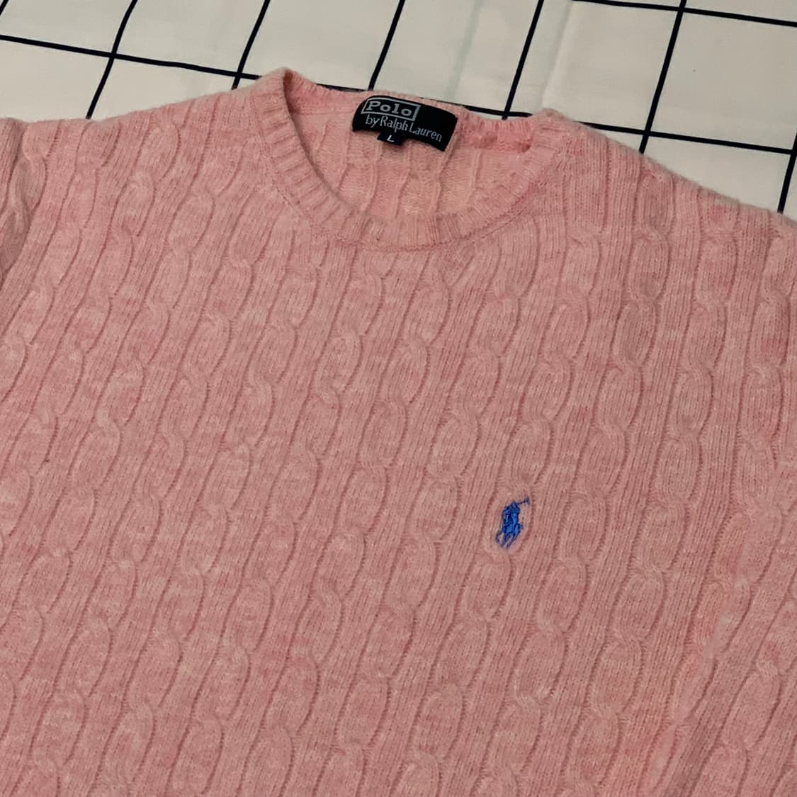 폴로 랄프로렌 꽈배기 니트 상품이미지4