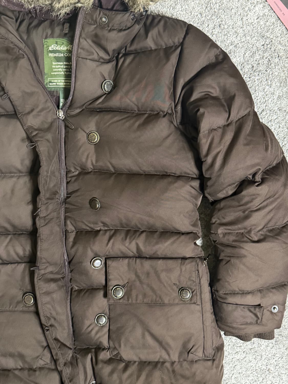 에디바우어 퀼티드 구스다운 자켓 상품이미지3