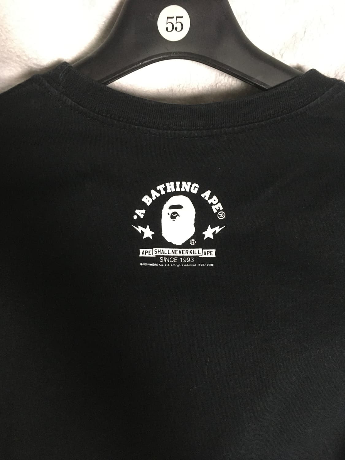 Bape Head Logo Print T-Shirt 상품이미지3