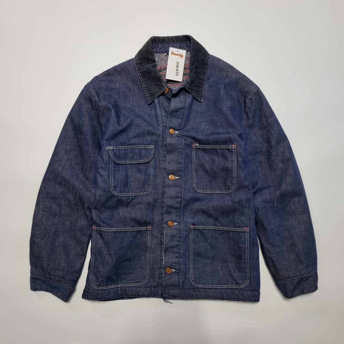 1970s Bluebell  블랭킷 데님 초어 자켓  상품이미지1