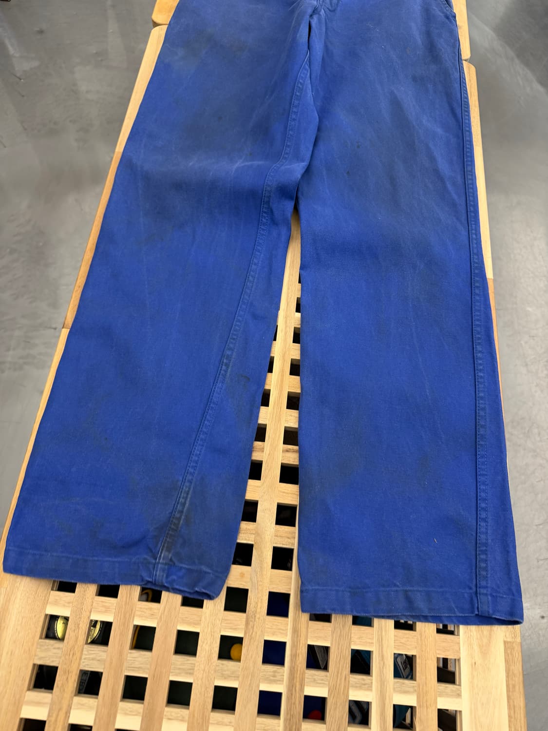 70s DISTRESSED Oil-Stained 빈티지 프렌치워크팬츠 상품이미지6