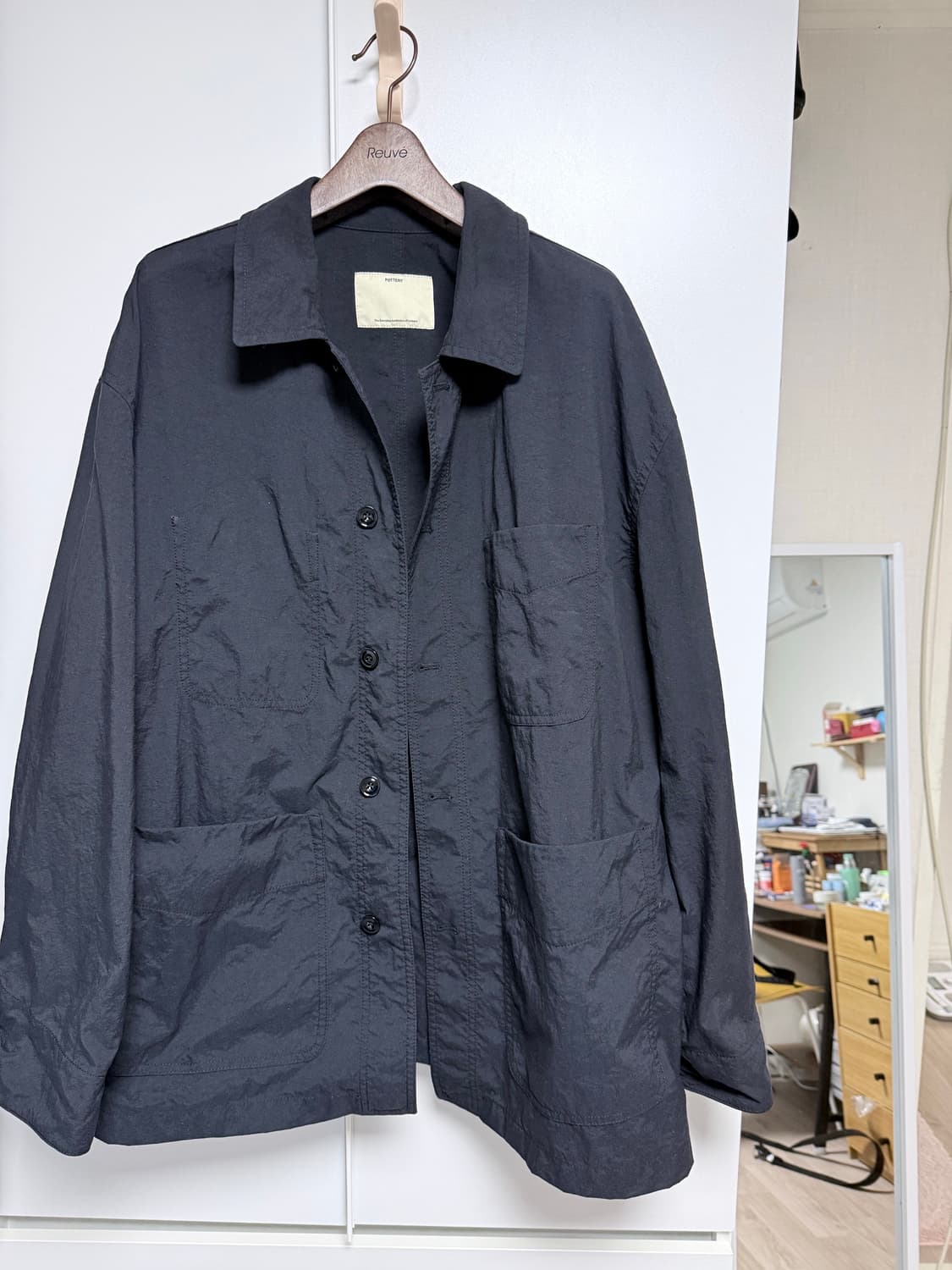 공홈구매)포터리 나일론 워크 자켓 3사이즈 상품이미지1