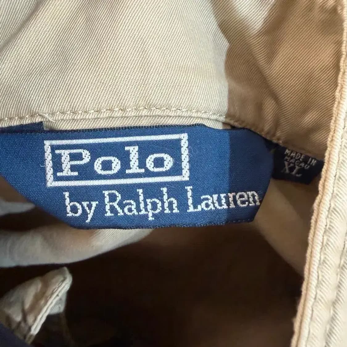 POLO ralph lauren 90s safari jacket XL 상품이미지9