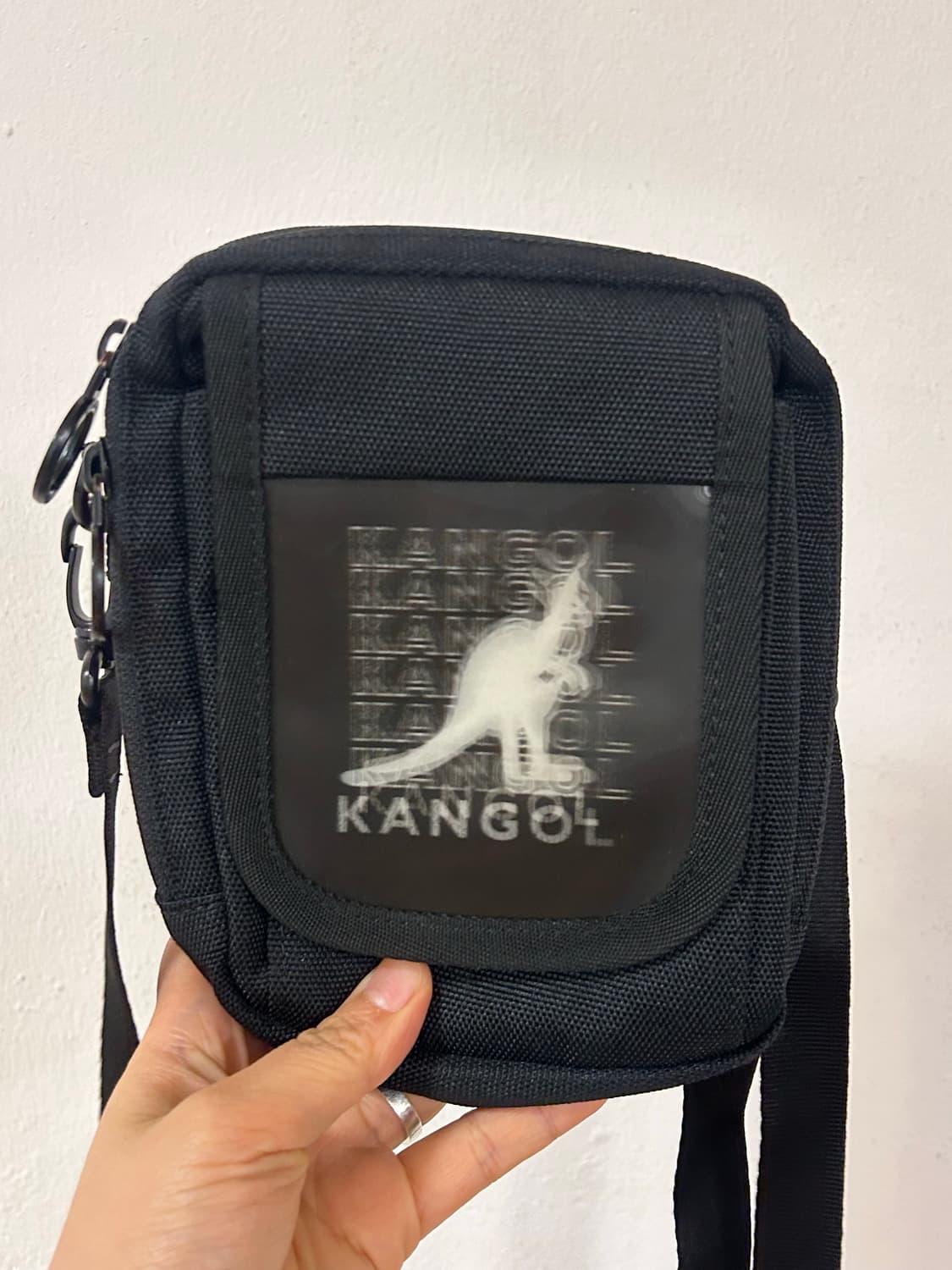 캉골 블랙 미니 크로스백 OS 상품이미지3