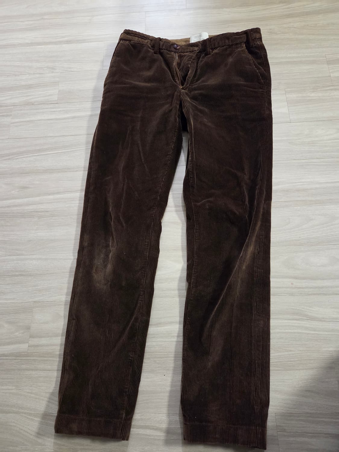 바스통 603 다크브라운 코듀로이 팬츠 상품이미지1