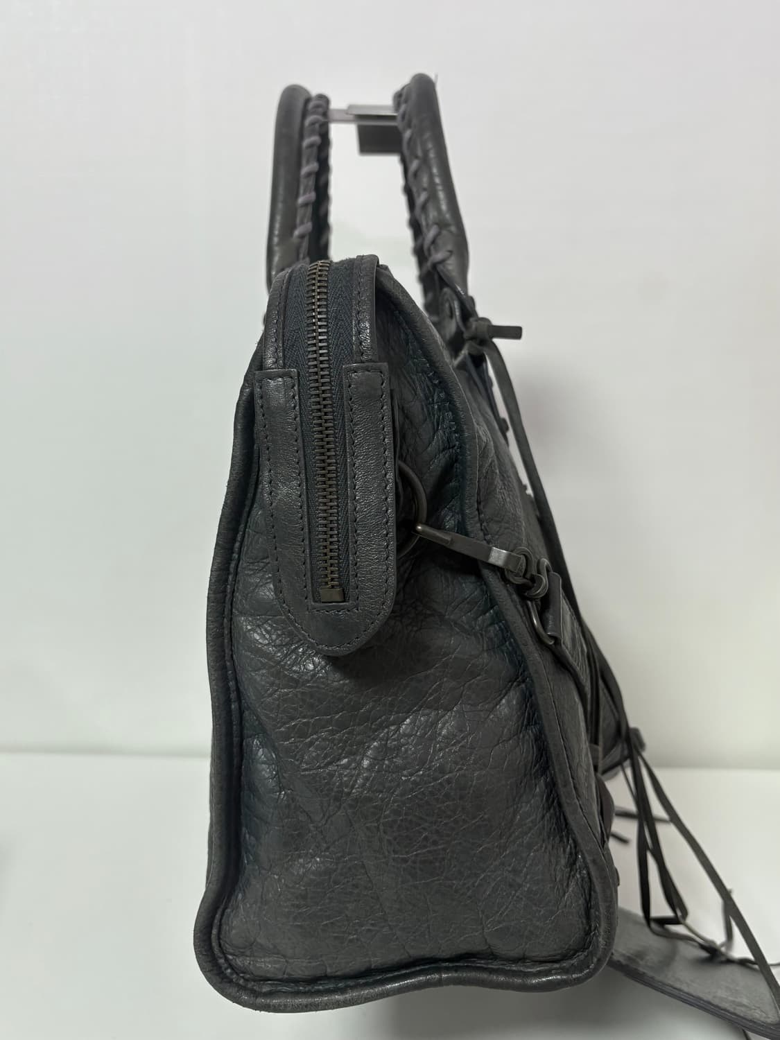 발렌시아가 시티 모터백 그레이 상품이미지2