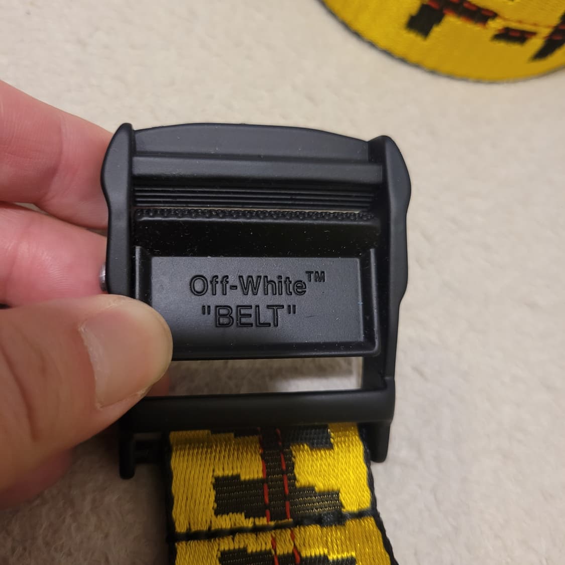 오프화이트 인더스트리얼 벨트 os 상품이미지3