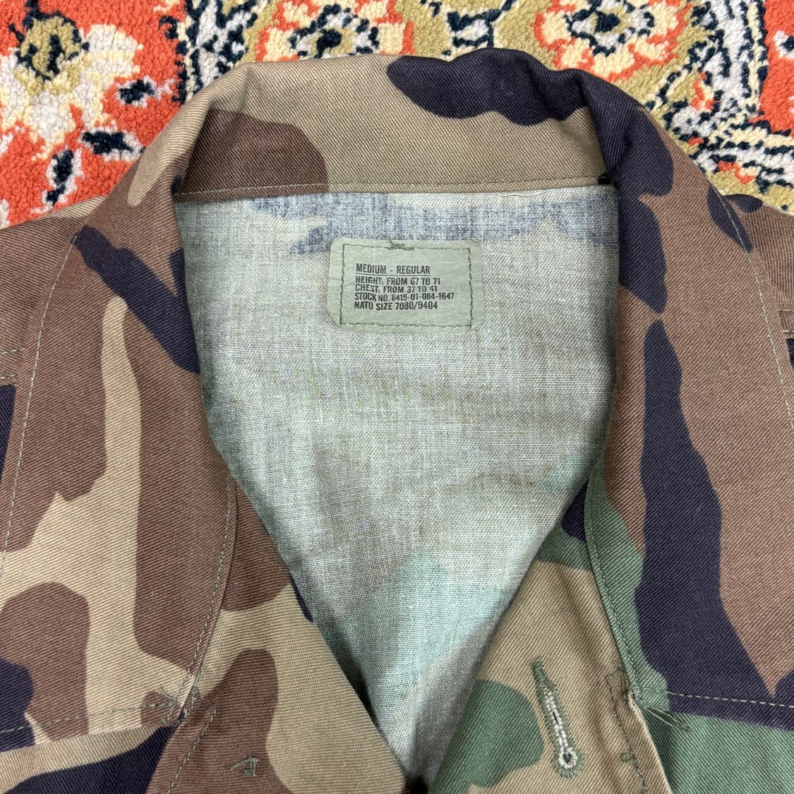 [M-R] USA army OG 미군 BDU 자켓 상품이미지5