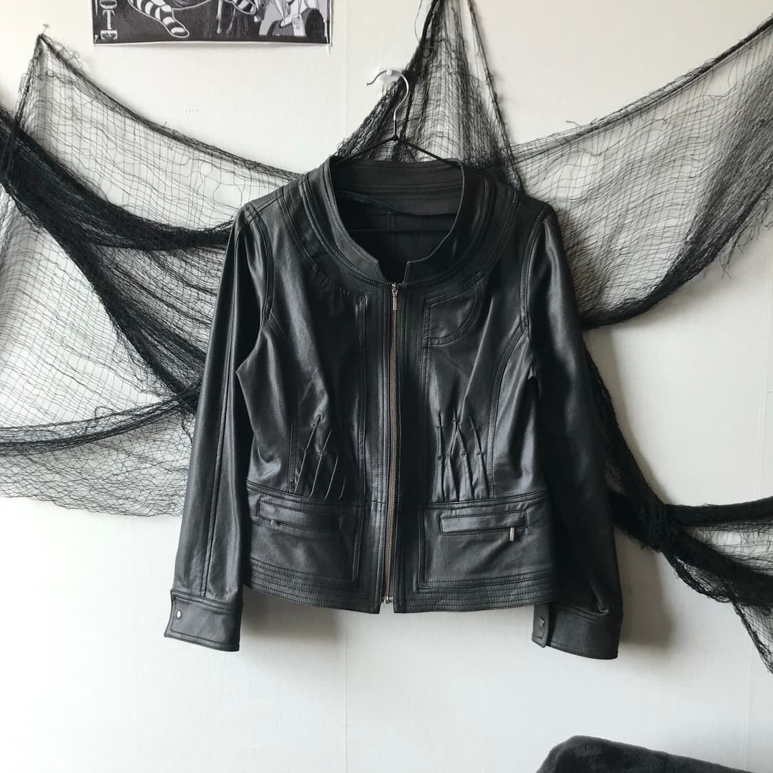 Y2k mood nylon jacket   상품이미지1