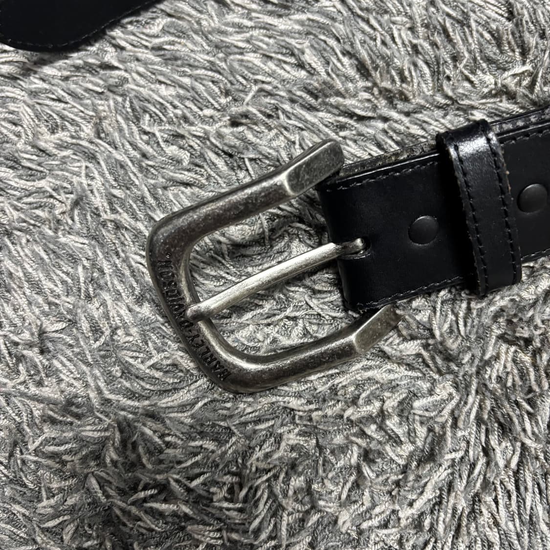 Harley Davidson Leather Belt 할리데이비슨 레더벨트 상품이미지6