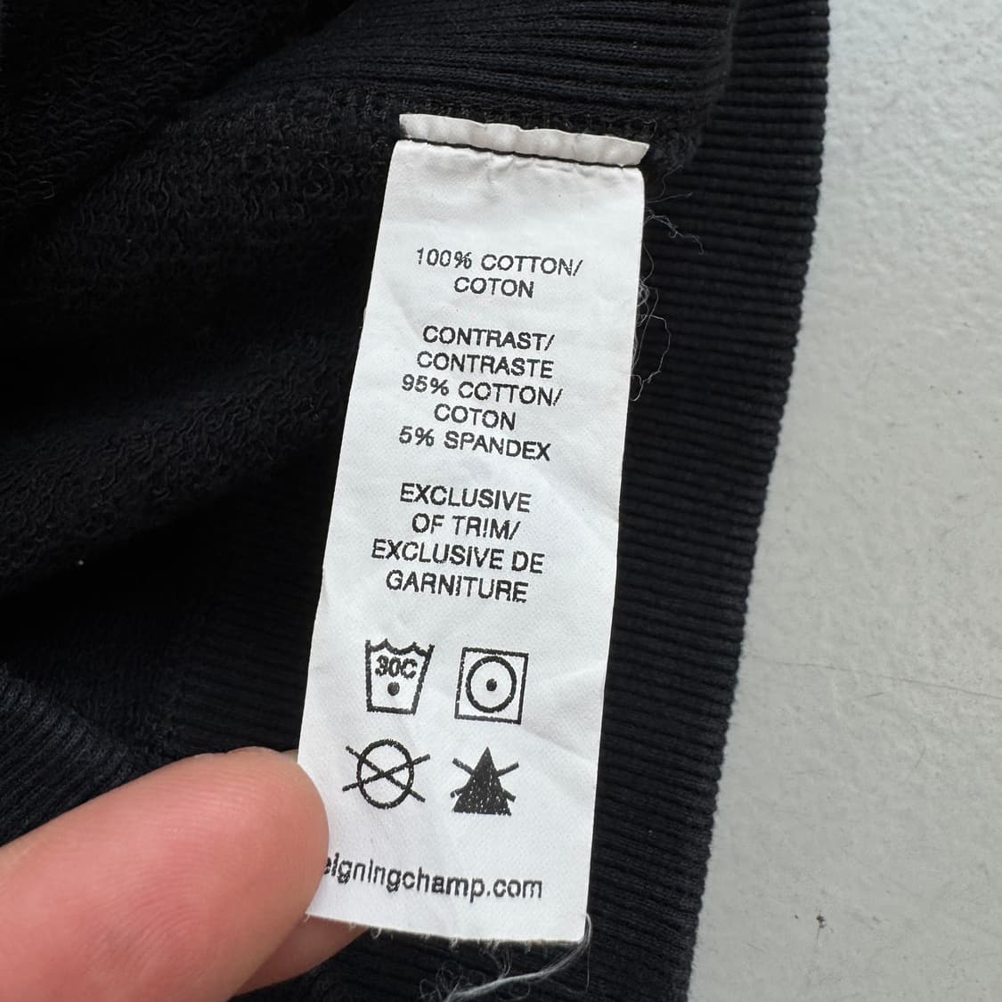 아디다스 X 레이닝챔프 흑청 삼선 데님 트랙탑 져지 상품이미지7