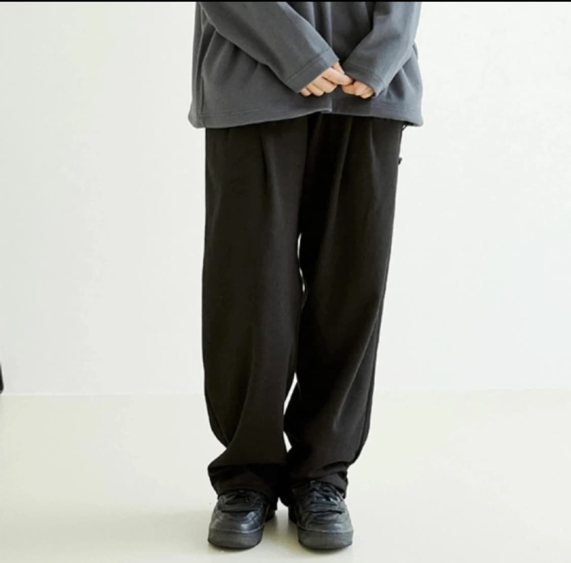제로 투턱 와이드팬츠m 상품이미지1