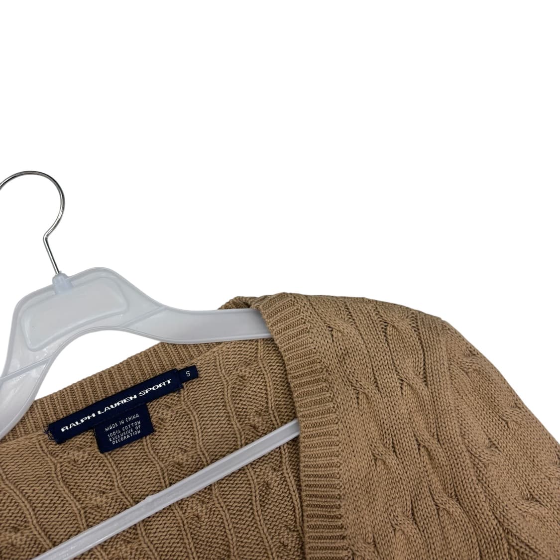 랄프로렌 스포츠 꽈배기 가디건 상품이미지3