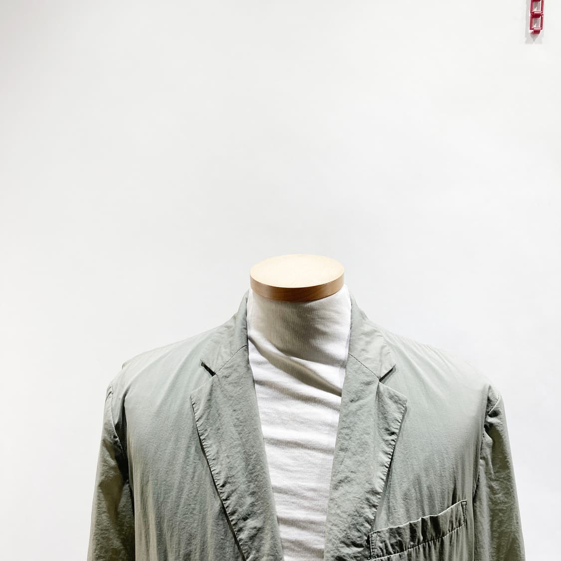 와이드앵글 남성캐주얼자켓 하절기 카키95 상품이미지2