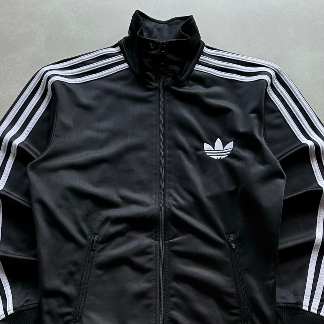 [XS]아디다스 구형 파이어버드 블랙 트랙탑 져지 상품이미지4