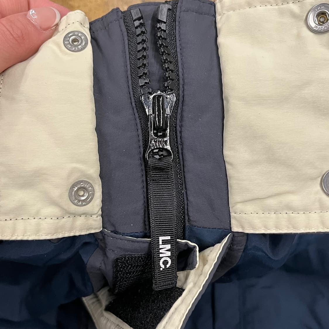 [정품/M] LMC 컬러블록 바람막이 자켓 b10 상품이미지9