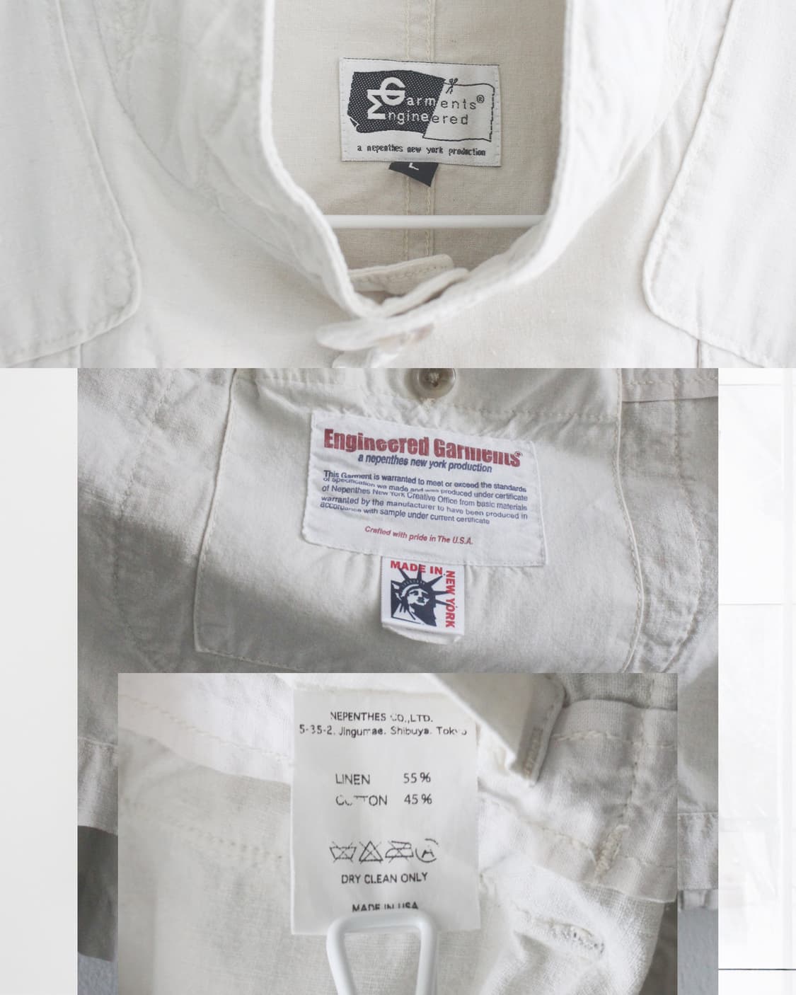 engineered garments linen norfolk jacket 상품이미지7