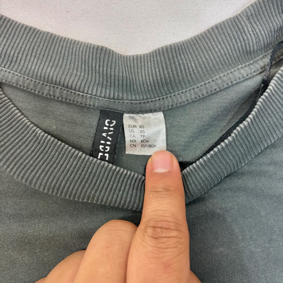 H&m Divided 빈티지 peace 티셔츠 (L) 상품이미지4