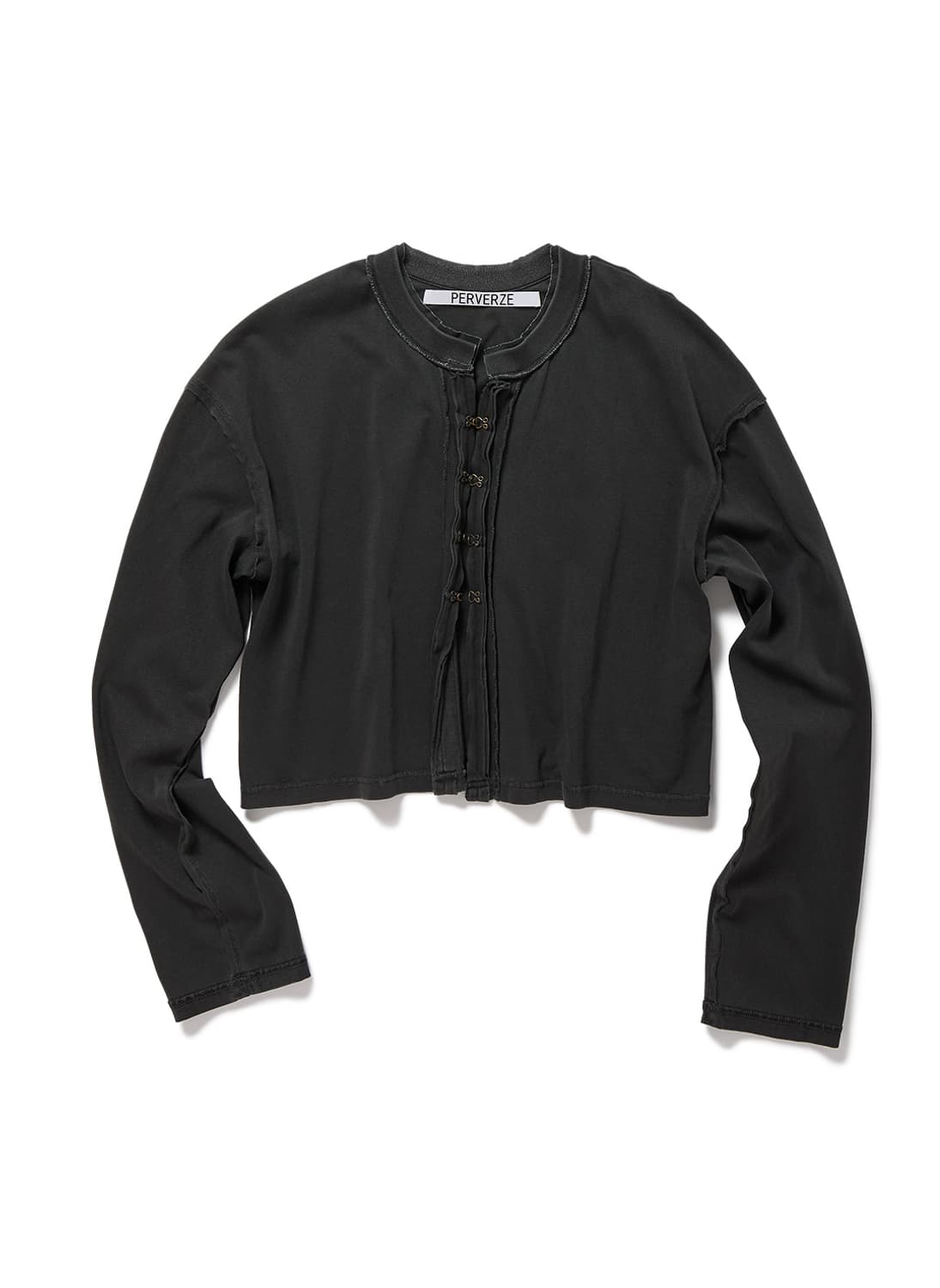 [F]퍼버즈 26ss Front Lock 롱 슬리스브리스 티/그레이 상품이미지3