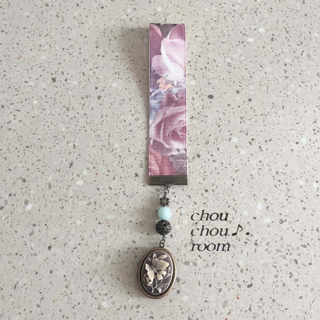 리본 펜던트 책갈피 ⊰mystic garden⊱ bookmark 상품이미지3