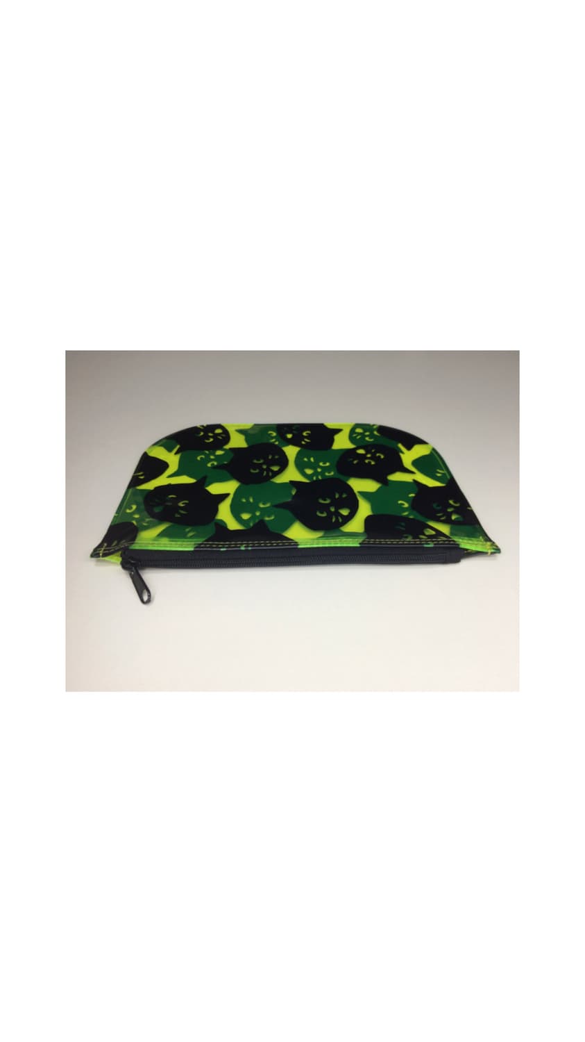 Ne-net 네넷냐 캣 페이스 프린팅 pvc 파우치 상품이미지3