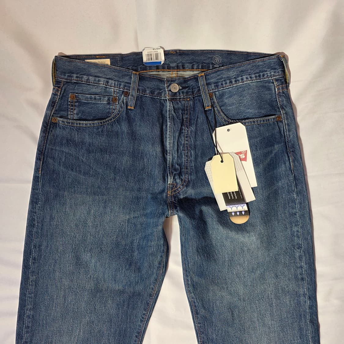 [W32L32]리바이스 프리미엄 501 COOL 원단 데님팬츠(새상품) 상품이미지2