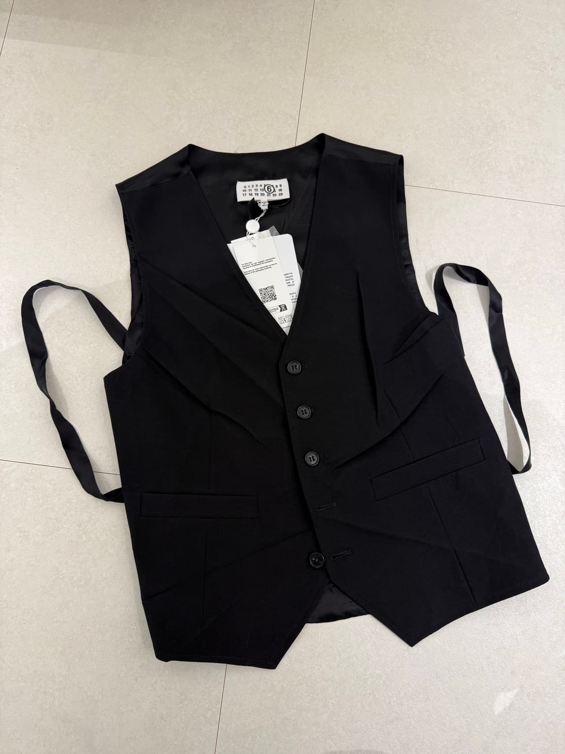 MM6 메종 마르지엘라 싱글-브레스티드 베스트 상품이미지2