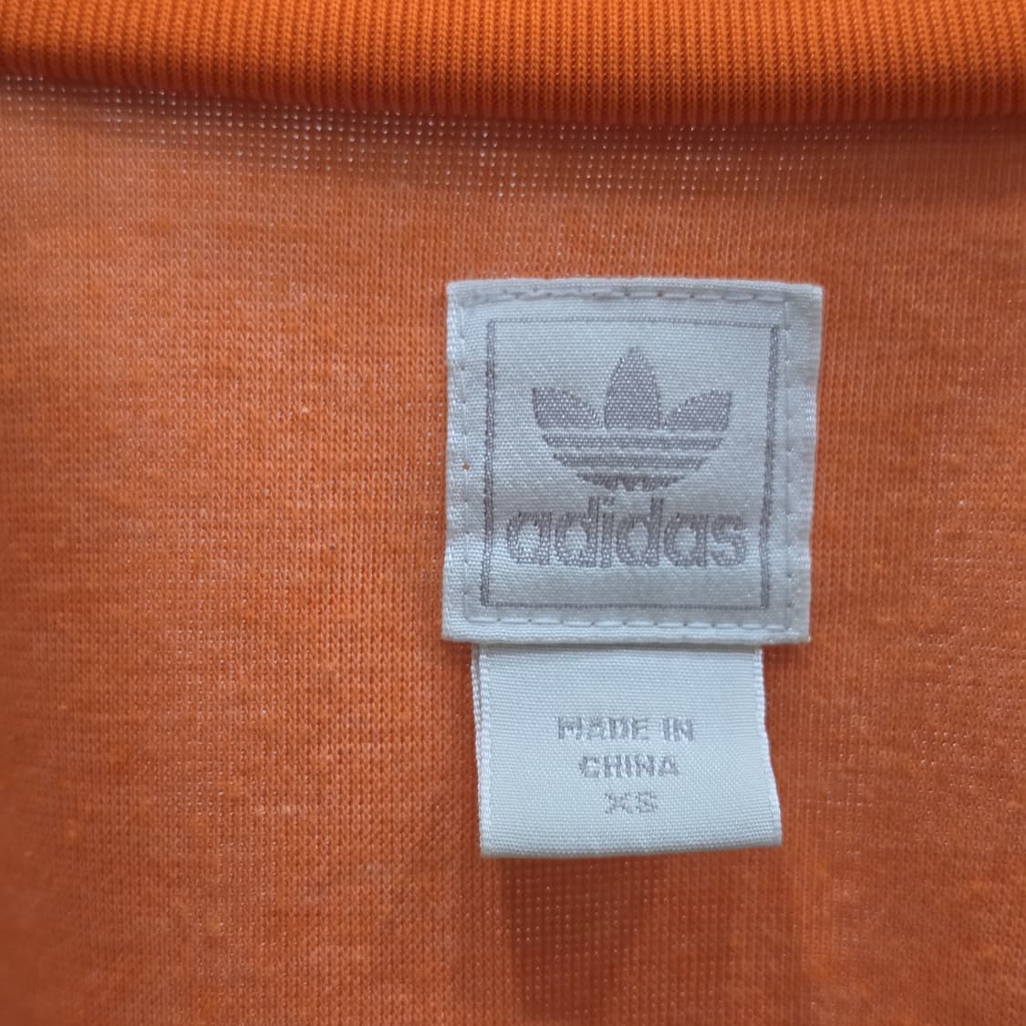 아디다스 오리지널스 네덜란드 트랙탑 오렌지 자켓 XS 2005 집업 재킷 상품이미지3