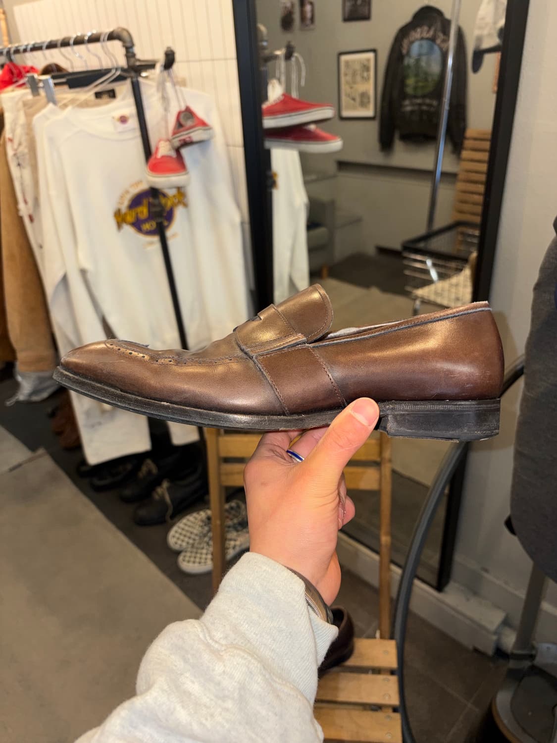 Salvatore Ferragamo Wingtip penny loafer 상품이미지8