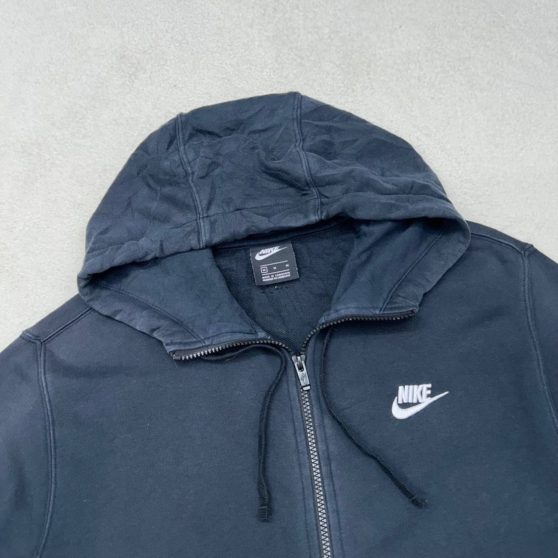 Nike black hood zip-up 상품이미지5