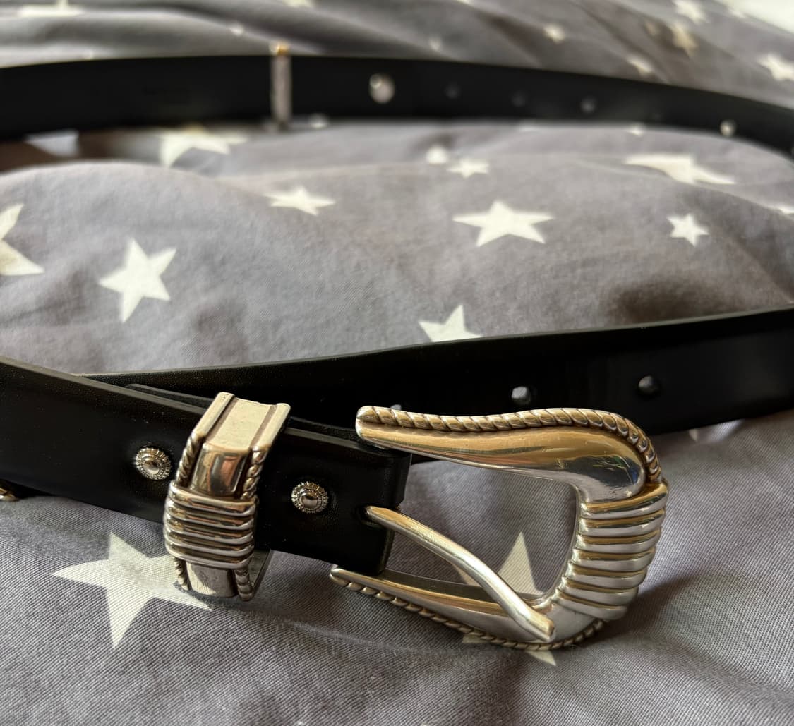 토가 메탈 벨트 블랙 L 상품이미지2